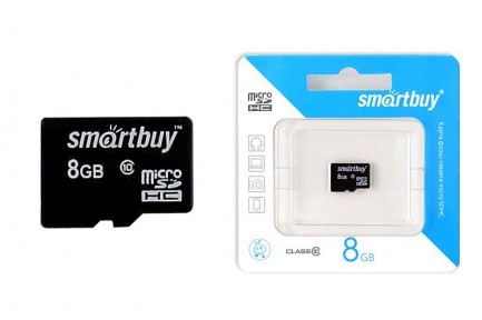 Secure Digital (SD) -   Smartbuy /SD micro 8 Gb (class10)  
