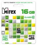Карта памяти MIREX /SD micro 16 Gb (Сlass10)