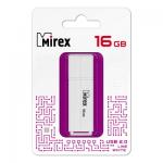 Флеш-Драйв  MIREX USB 16Gb LINE WHITE