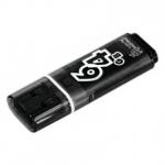 Флеш-Драйв Smartbuy USB 64Gb Glossy Series Black