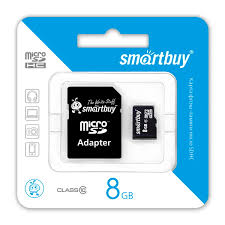   -   Smartbuy /SD micro 8 Gb +  (class10)