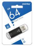 Флеш-Драйв Smartbuy USB 64Gb V-Cut черный 3.0