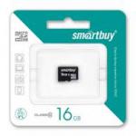 Карта памяти Smartbuy /SD micro 16 Gb (class10) без адаптера