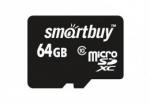 Карта памяти Smartbuy /SD micro 64 Gb (class10) без адаптера