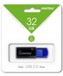 Флеш-Драйв Smartbuy USB 32Gb BUY Click black/blue