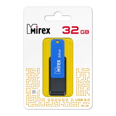 USB 32 - -  MIREX USB 32Gb CITY BlUE