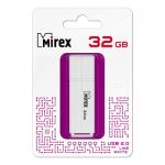 Флеш-Драйв MIREX USB 32Gb LINE WHITE