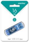 Флеш-Драйв Smartbuy USB 16Gb Glossy Series Blue
