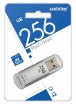 Флеш-Драйв Smartbuy USB 256Gb BUY V-Cut silver 3.0